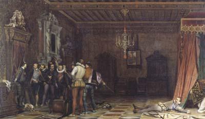 Jean Auguste Dominique Ingres The Murder of the Duke of Guise (mk05) France oil painting art